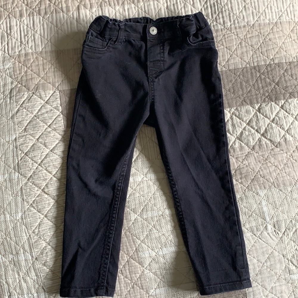 Boys black jeans